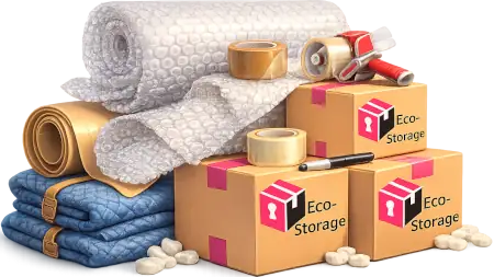 self storage packing materials mijas costa